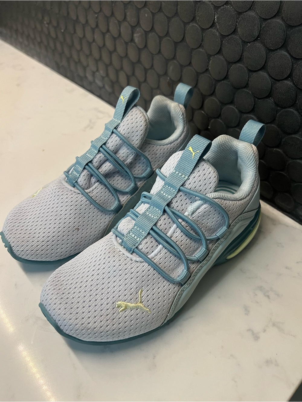PUMA Kids' Light Blue Athletic Sneakers
